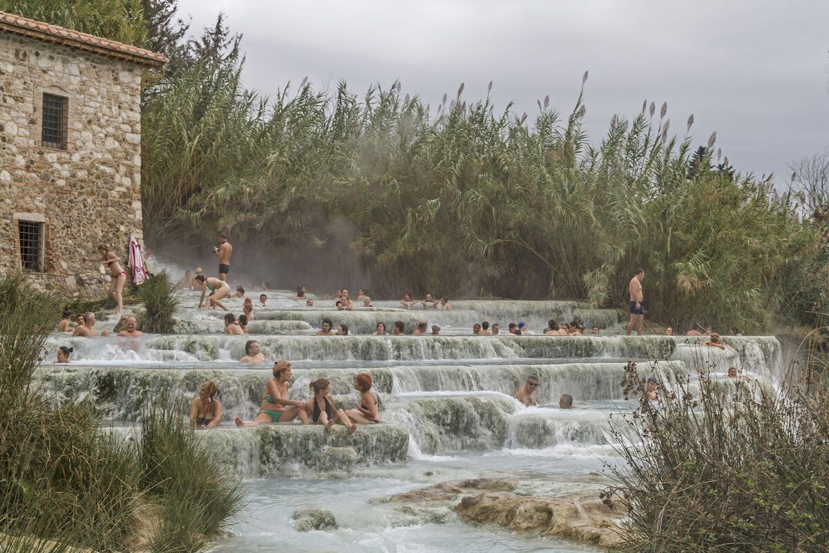 Thermen van Saturnia, Toscane