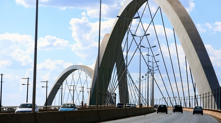 Juscelino Kubitschek brug in Brasilia