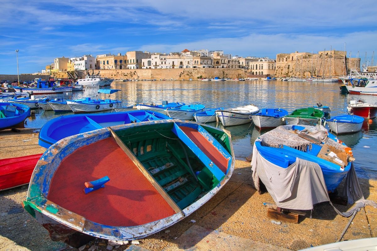 Het aan de westkust gelegen vissersdorpje Gallipoli