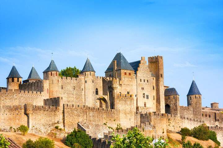 Carcassonne van buitenaf