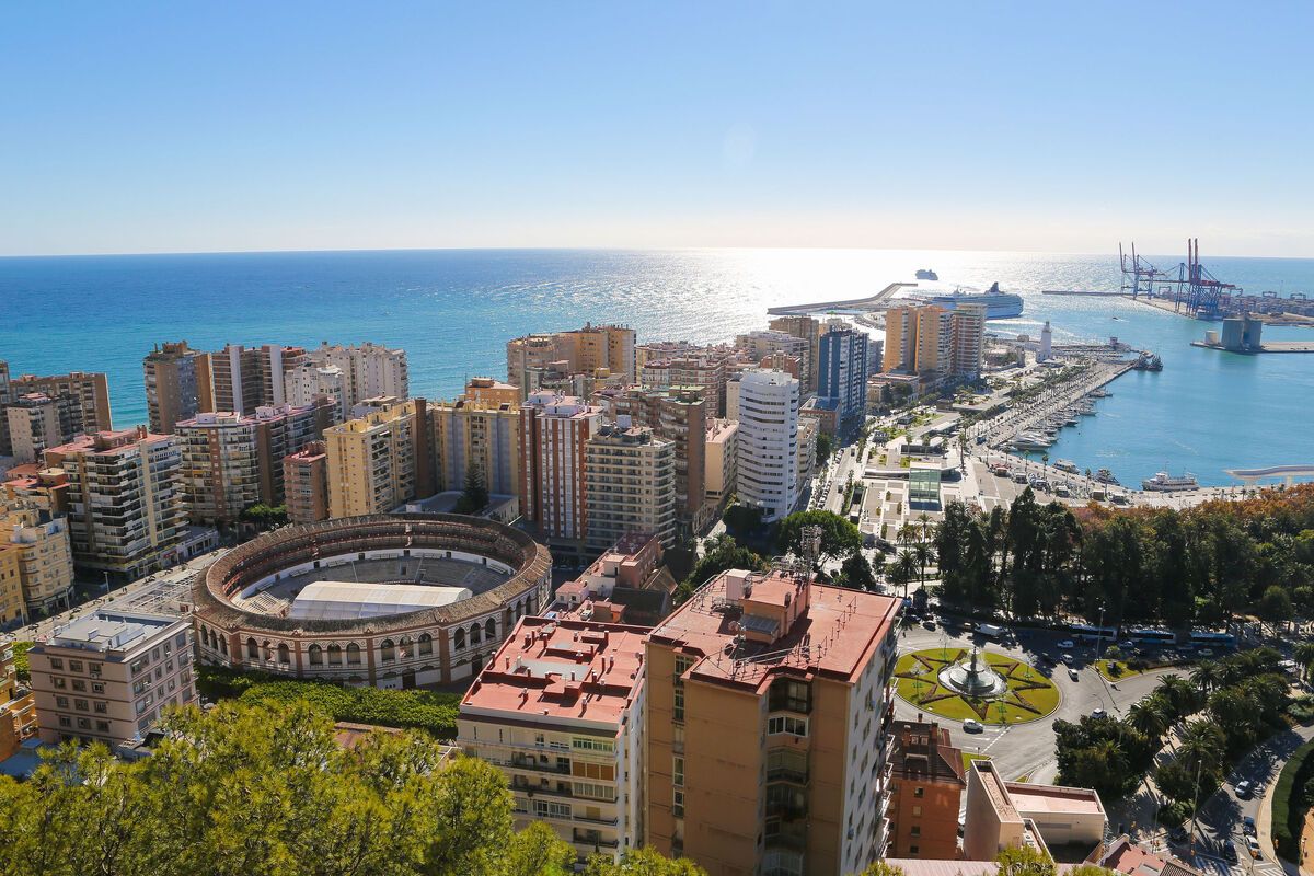 Haven van Mlaga - Spanje