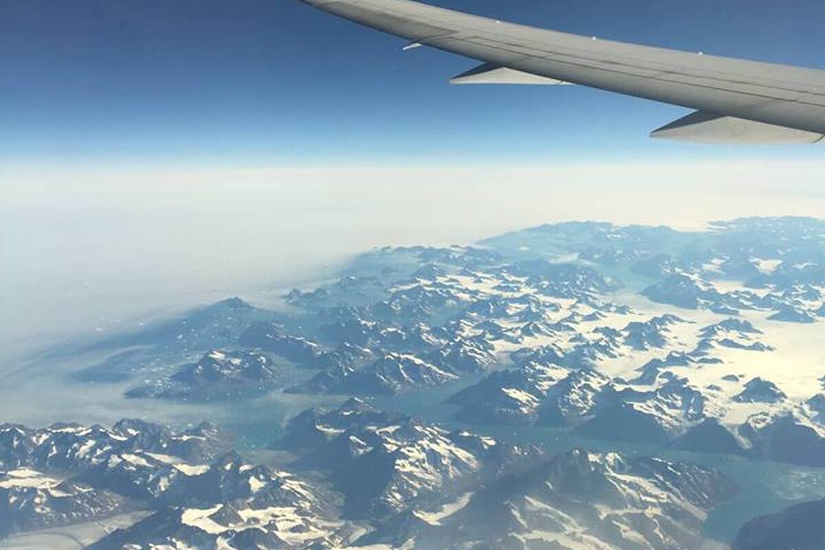 Vliegen boven Alaska