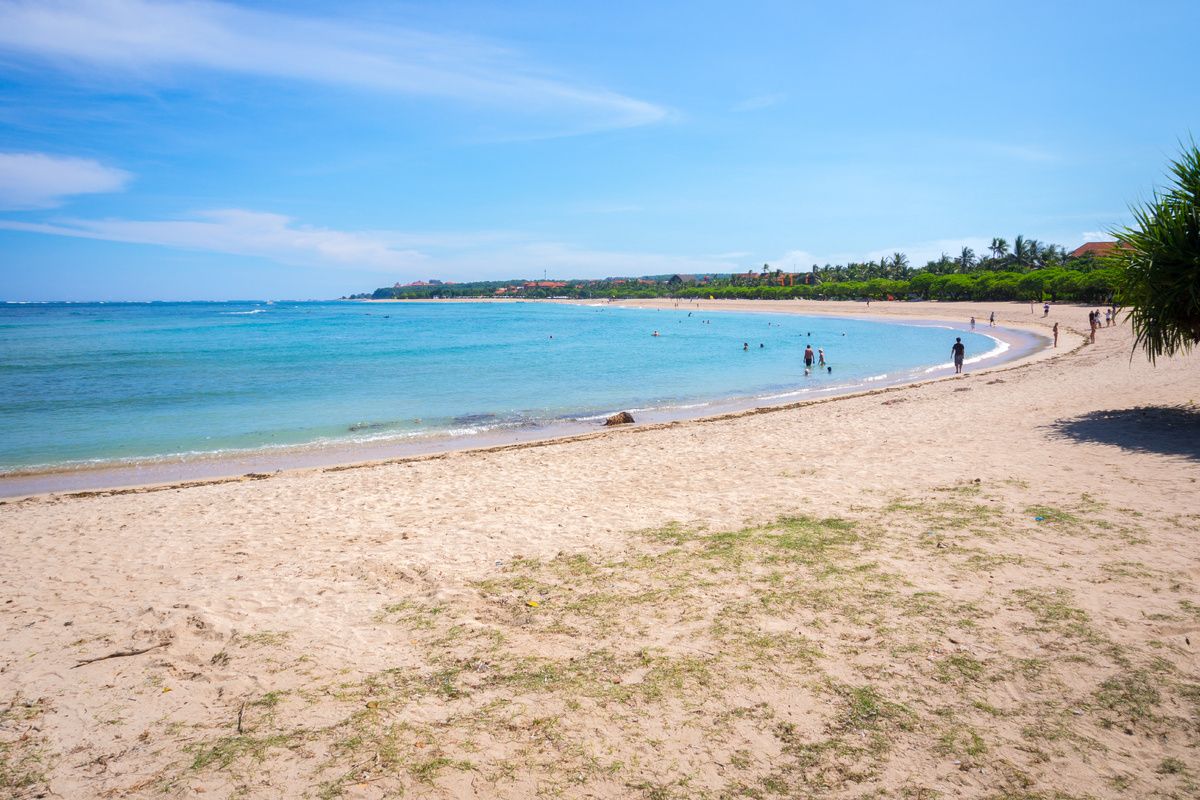 Zonnig weer in Indonesië