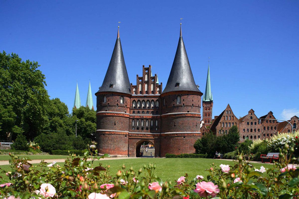 De beroemde Holstentor poort