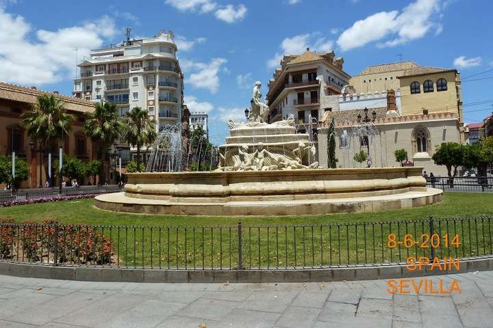 Spaanse stad Sevilla