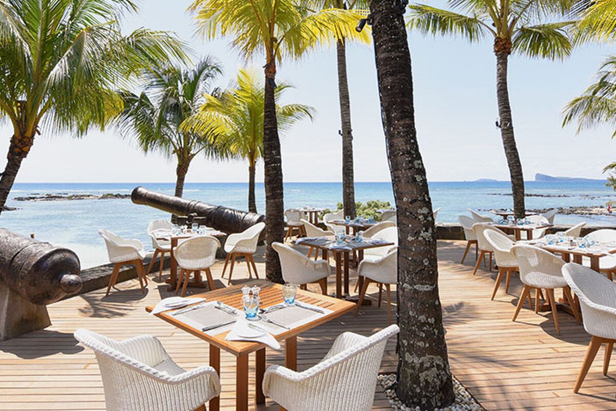 Uitzicht vanaf het restaurant