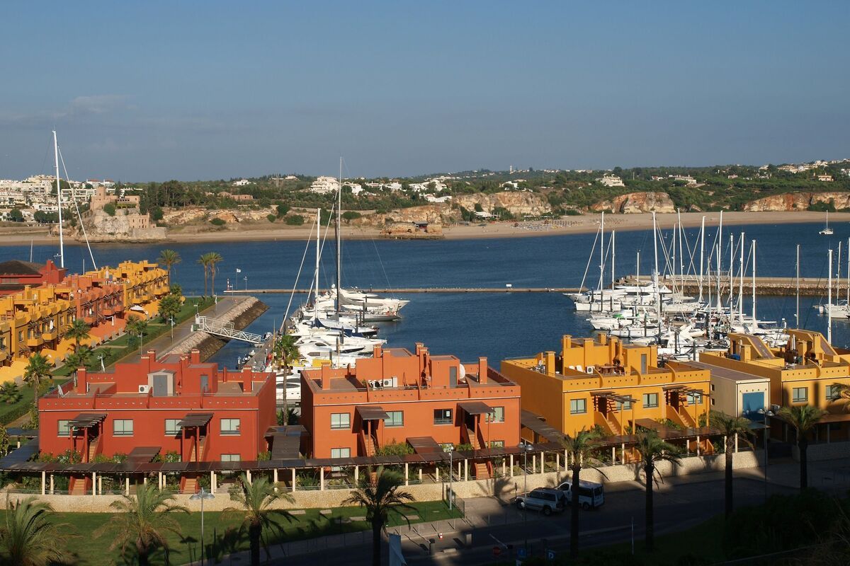 Jachthaven in Portimao, Portugal