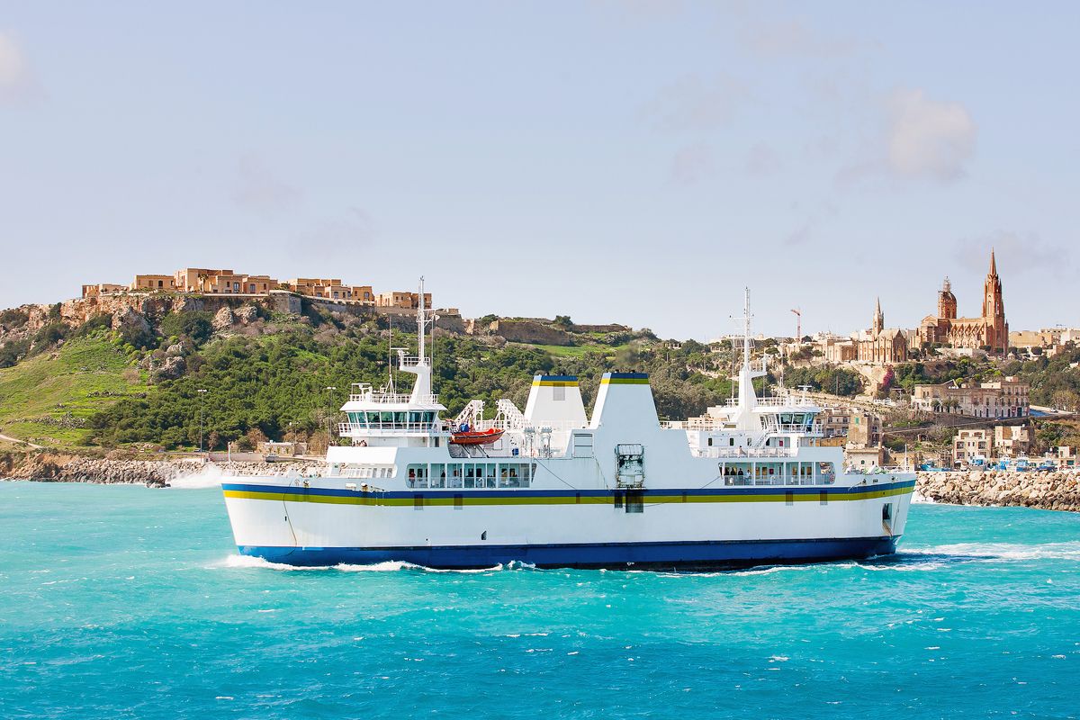 Met de ferry van Malta naar Gozo