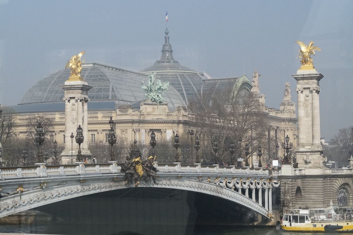 Uitzicht Parijs, hoofdstad Frankrijk