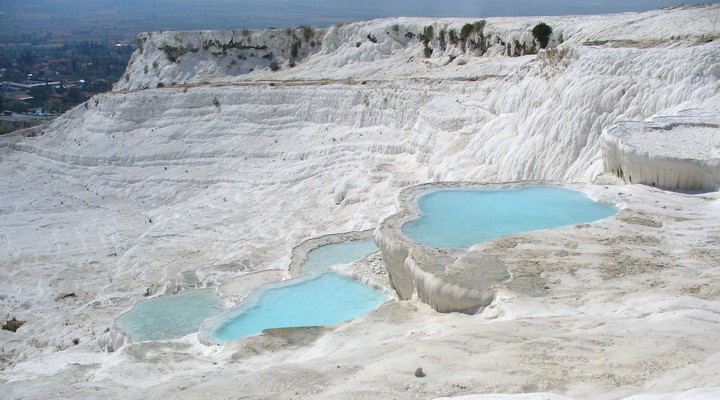 Pamukkale in Turkije