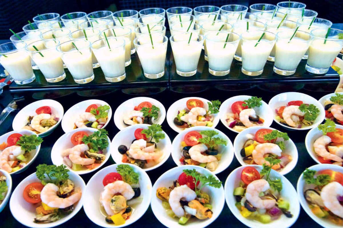 Het buffet van een RIU hotel