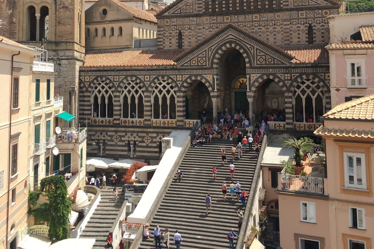 Trappen van de Duomo