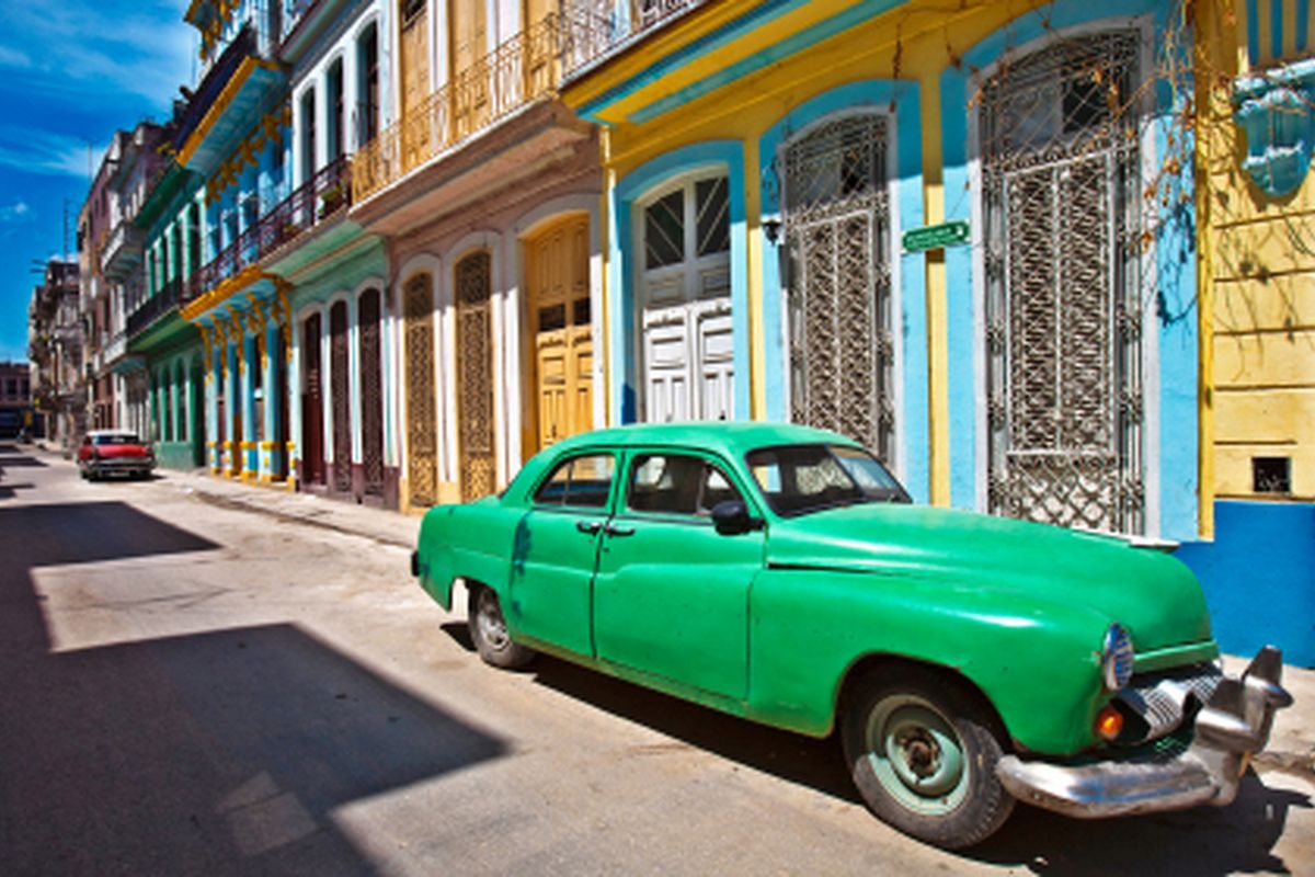 De wijk Havana Vieja