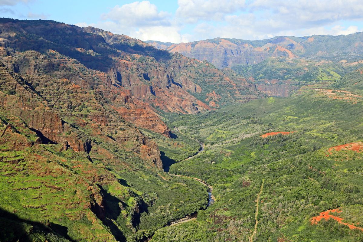 Waimea Canyon op Kauai