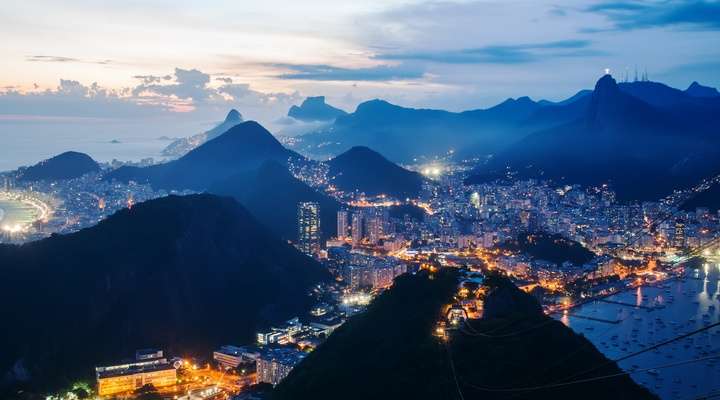 Uitzicht op Rio de Janeiro