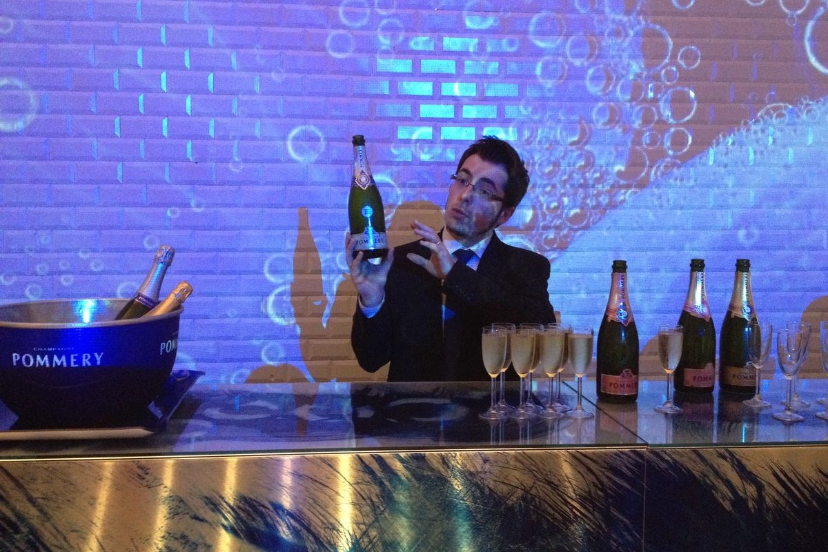 Proeverij Champagnehuis Pommery