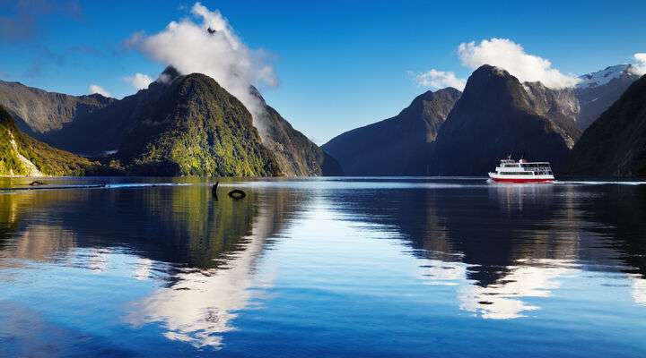 Milford Sound in Fjordland National Park