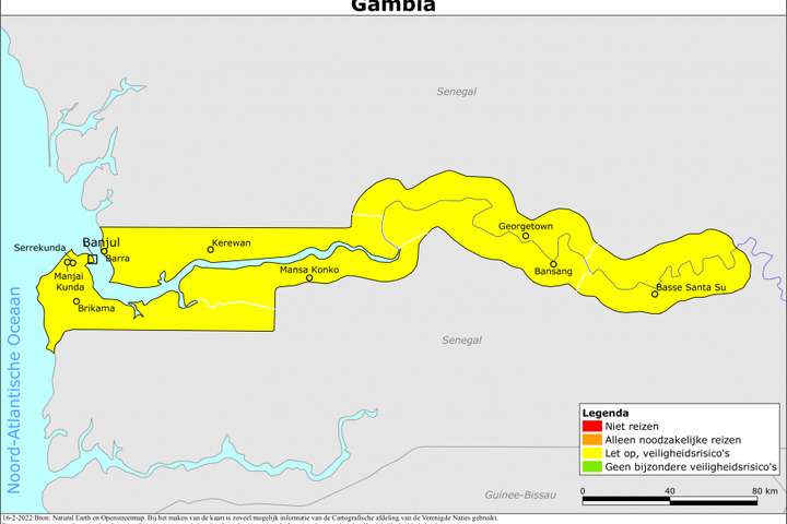 Reisadvies Gambia