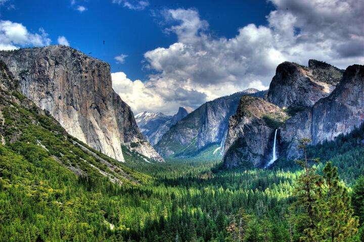 Yosemite National Park is een van de bekendst National Parks