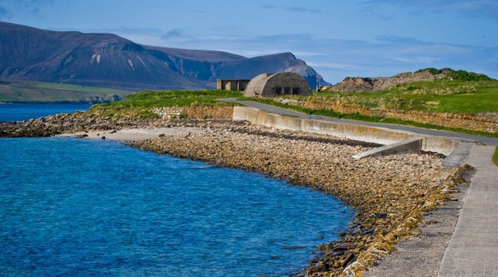 Landschap Orkney-eilanden, Schotland