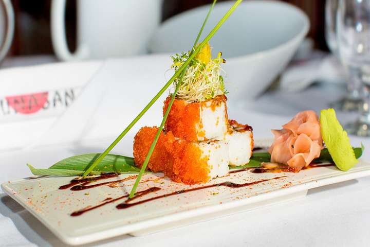 Sushi bij Breezes Bahamas resort