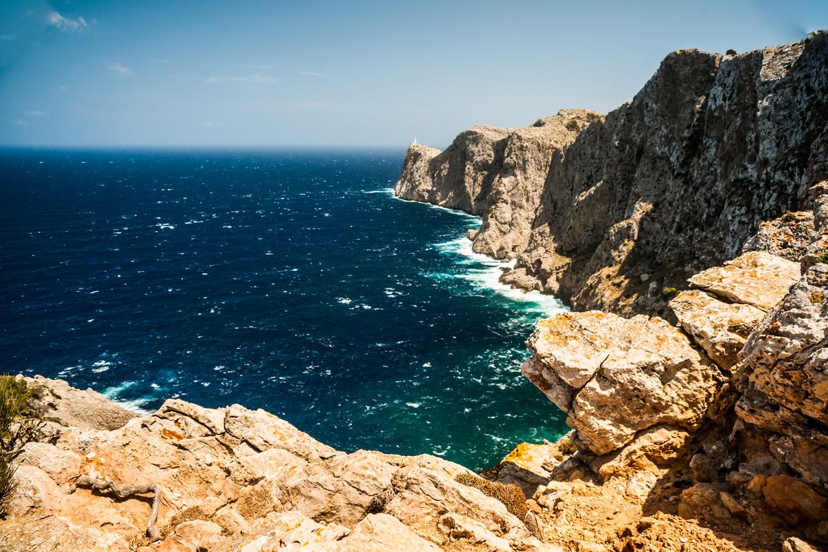 De kust van Mallorca