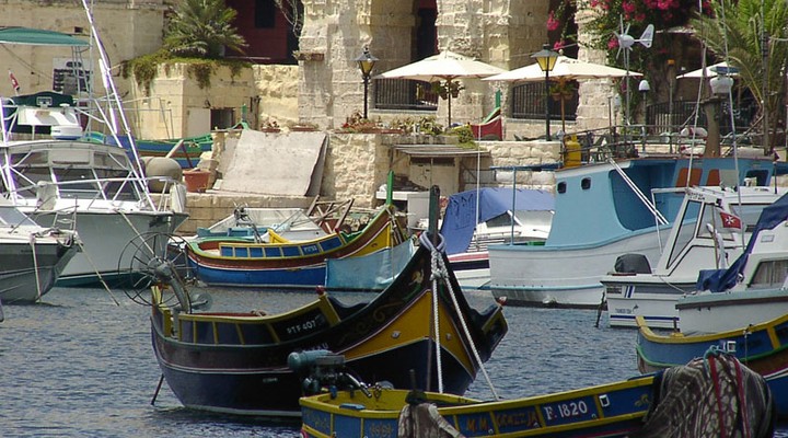 St Julians, bootjes, Malta