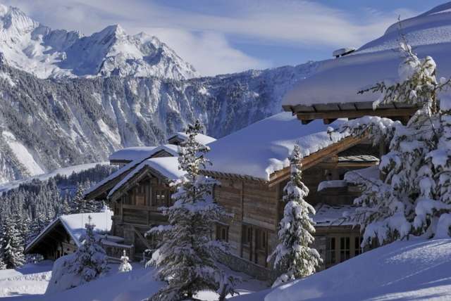 Winterse activiteiten in de Franse bergen