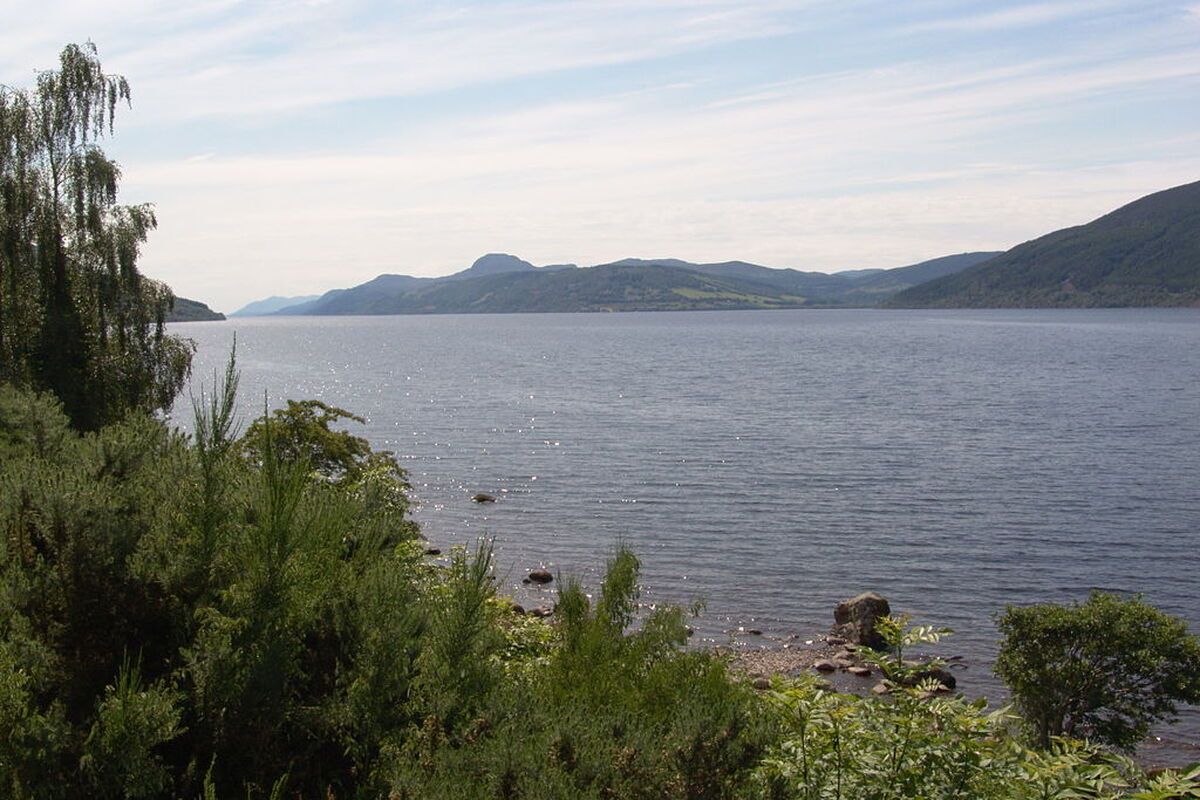 Het meer Loch Ness