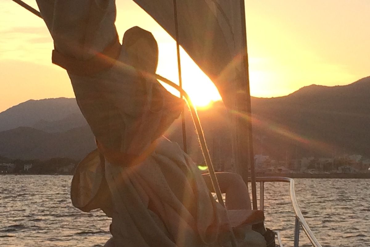 Sunset sail