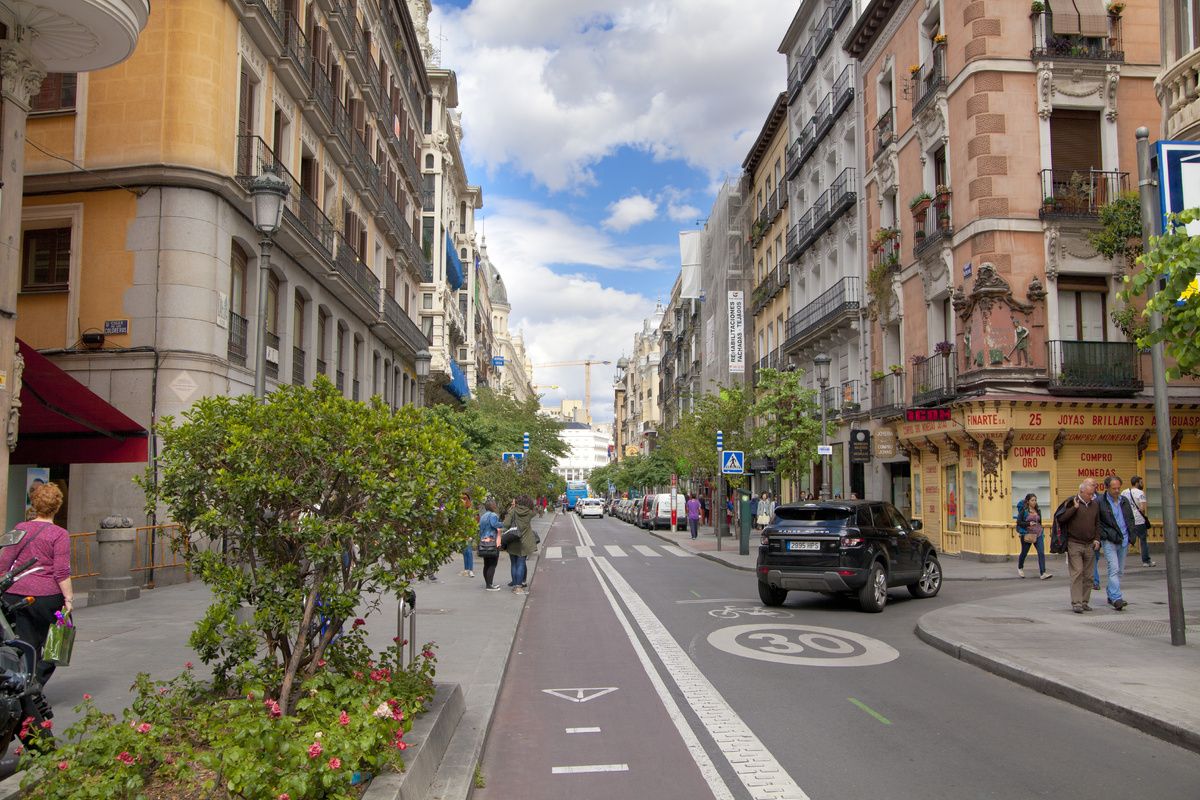 Stadscentrum van Madrid