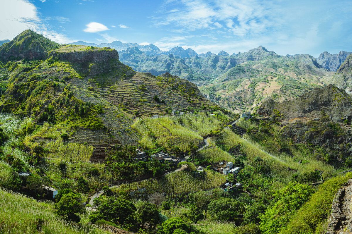 Paul Valley op Santo Antao