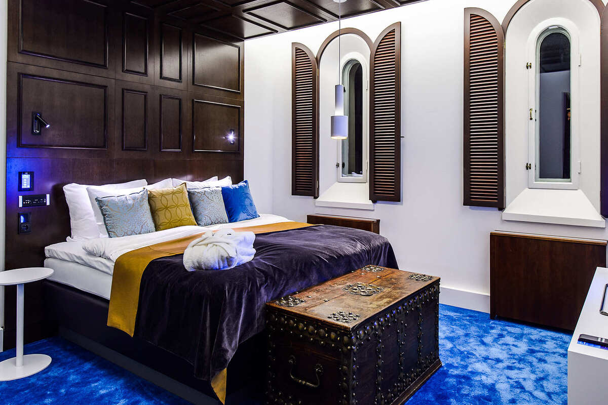 Radisson Blu Plaza Hotel slaapkamer