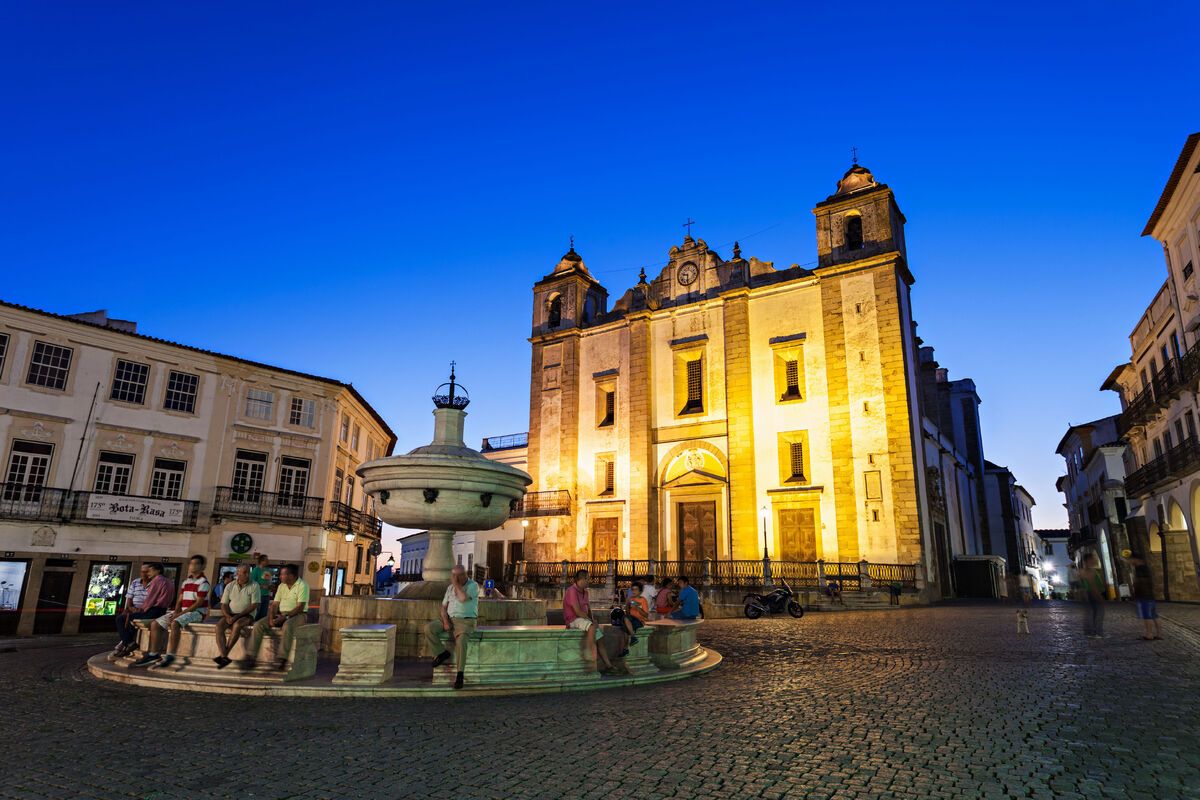 Het historische centrum van Évora