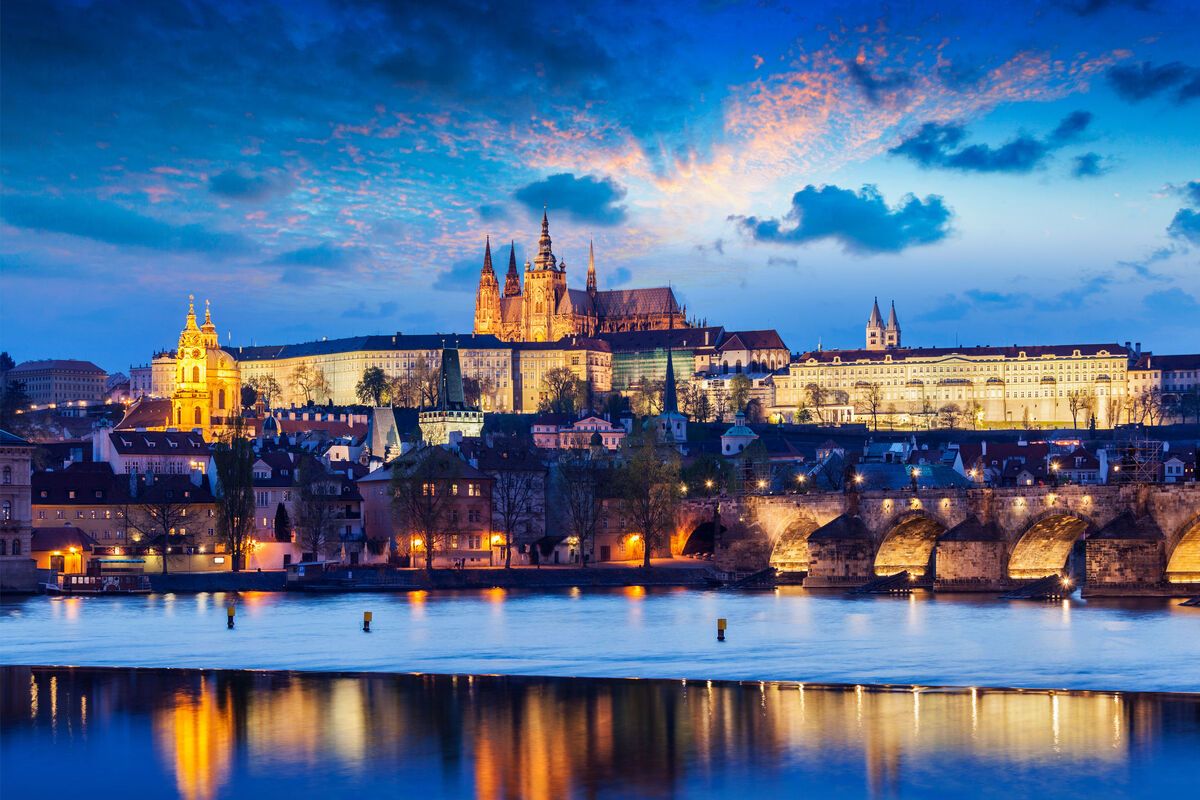 Praag, de hoofdstad van Tsjechi�