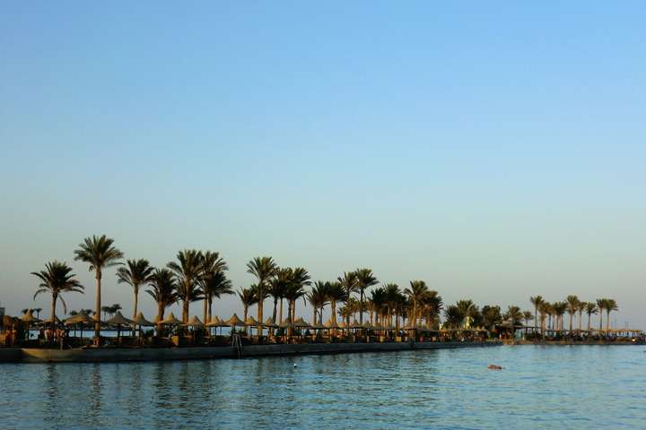 Hurghada strand, Egypte