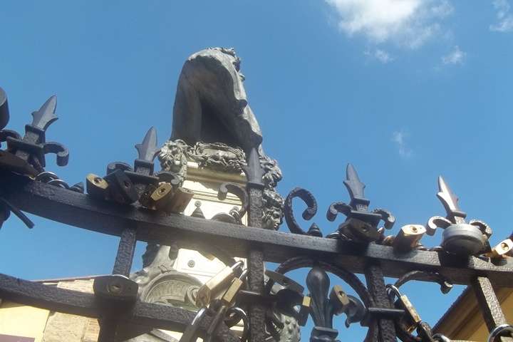 Slotjes aan de Ponte Vecchio