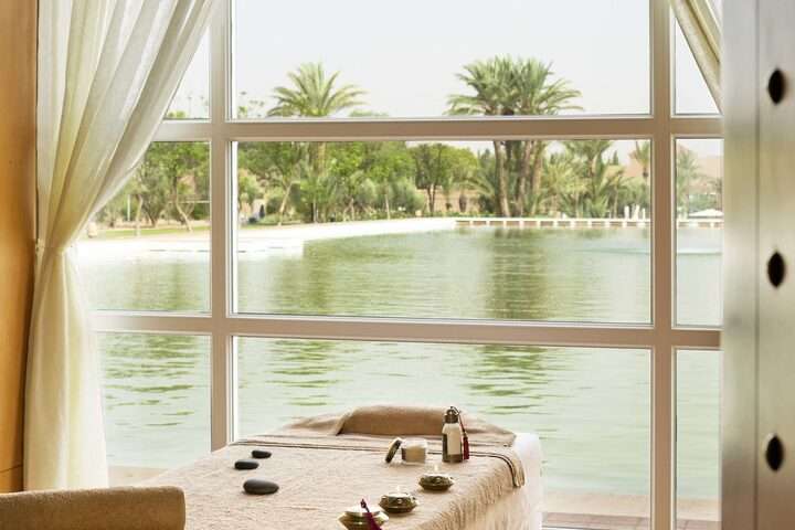 Spa met geweldig uitzicht