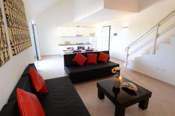 Zitgedeelte van 'Tweekamerappartement T2'