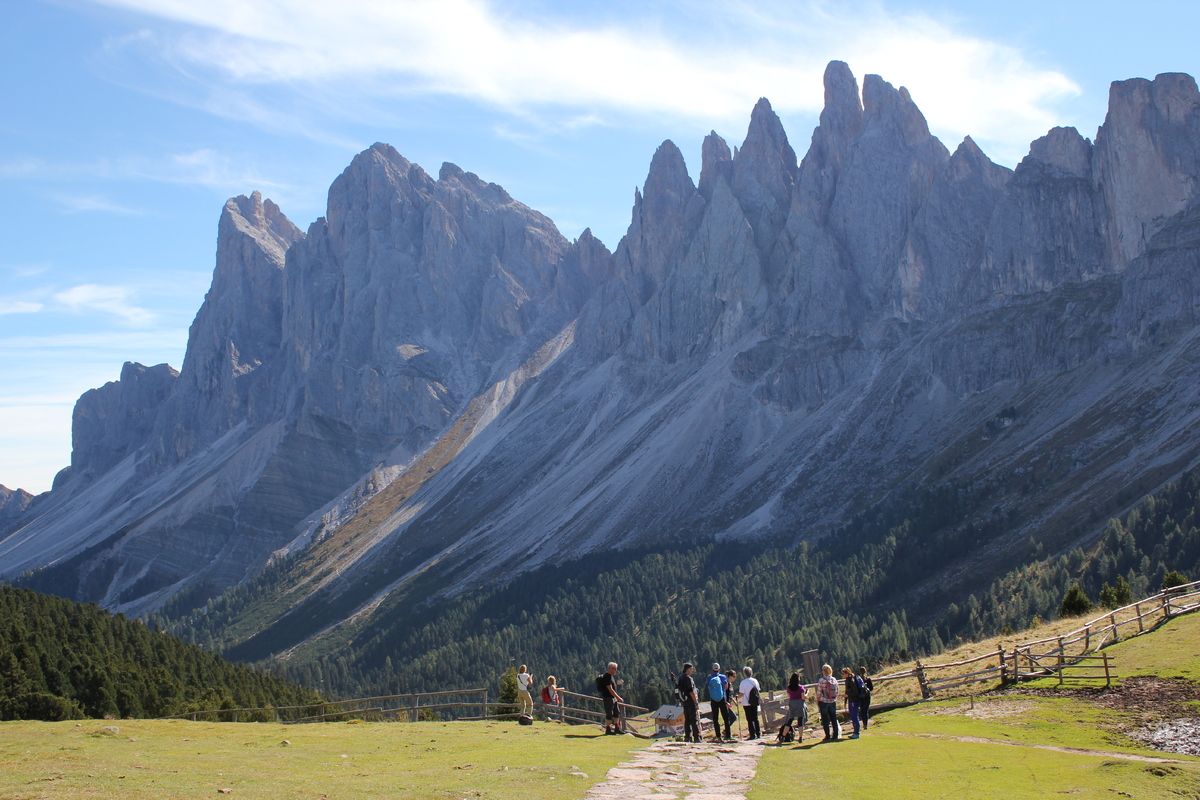 Hiken in het natuurpark