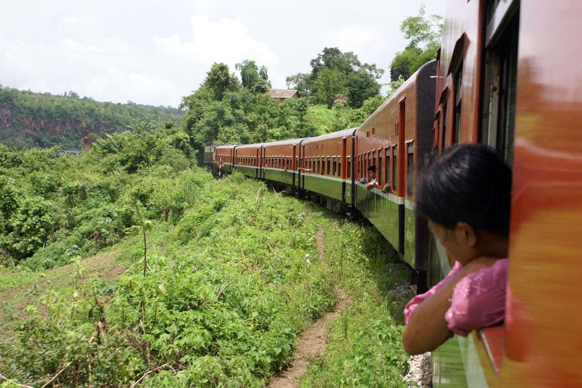 Treinreis naar Mandalay