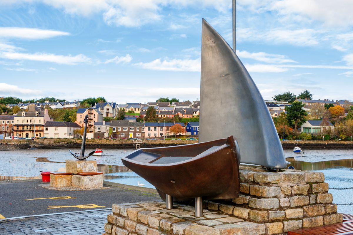 Straatbeeld Kinsale, Ierland