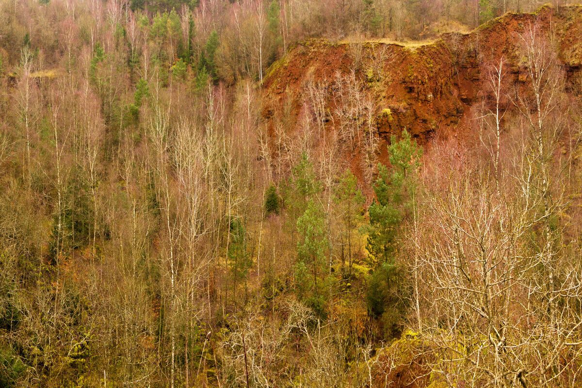 Terre Rouge, landschap Esch-sur-Alzette, Luxemburg