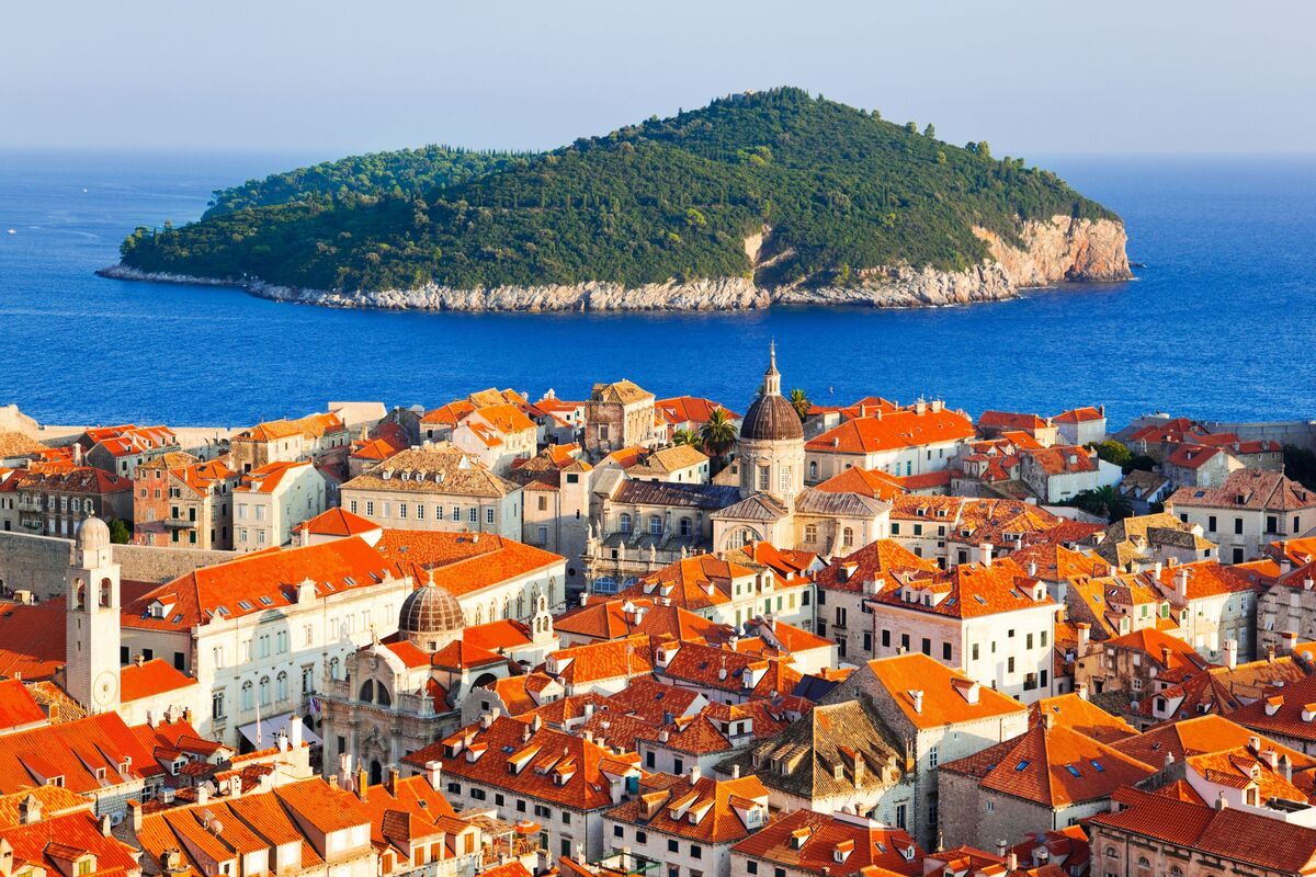 De stad Dubrovnik