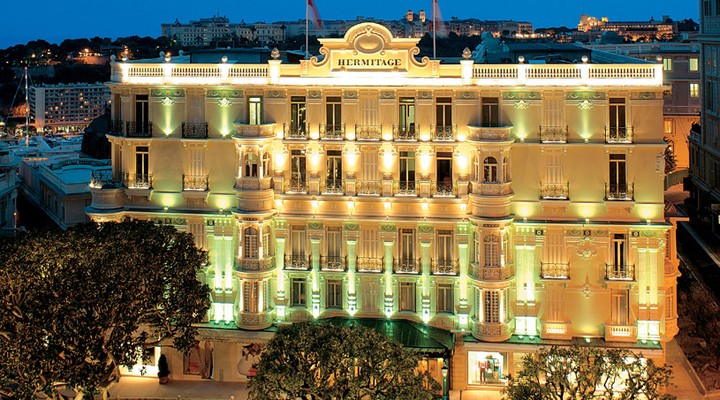 Hermitage Monaco, voorkant hotel