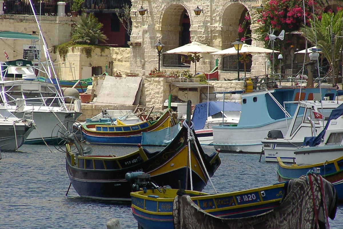 St Julians, bootjes, Malta