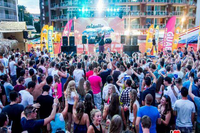 Uitgaan in Sunny Beach