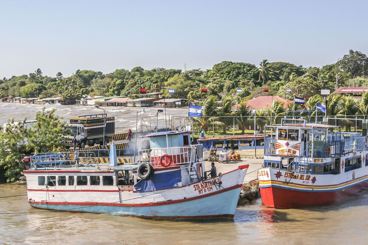Bootjes San Jorge pier, Nicaragua