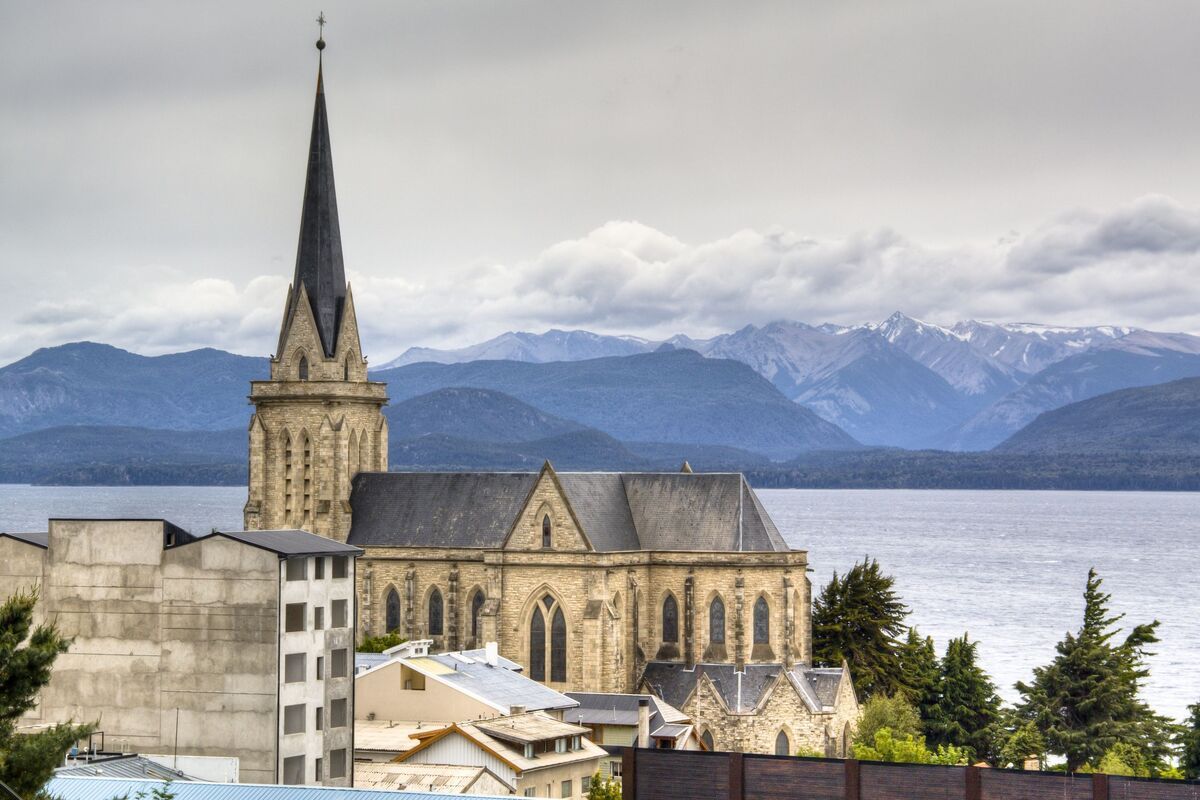 Kathedraal in Bariloche, Argentini�