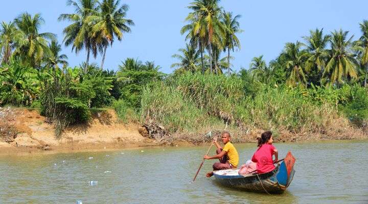 Bootje Battambang, Cambodja